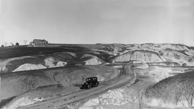 The estate before work began, mid-1920s.