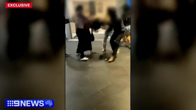 16-year-old brutally bashed by gang of girls in Surfers Paradise. Picture: 9 Gold Coast News.