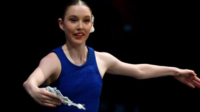 Townsville Eisteddfod 2023. Age 16 to 18 Demi-Character Solo. Faith Richards. Picture: Evan Morgan.