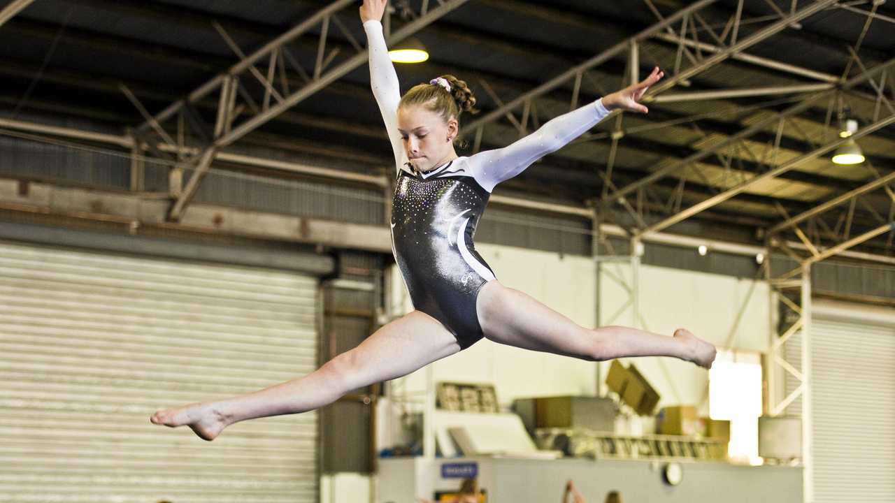 RISING STAR: Charlotte Love, 10, will be part of Allstar Gymnastics Academy's team competiting at the Queensland State Club Championships. Picture: Nev Madsen