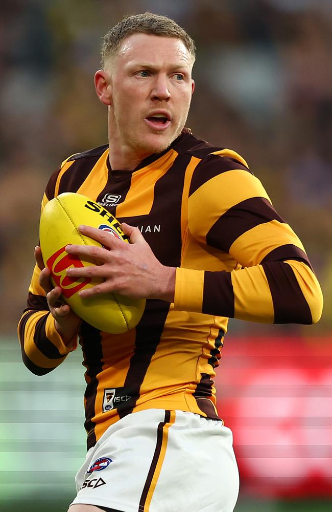 James Sicily was badly missed in the clash against Geelong. Picture: Getty Images