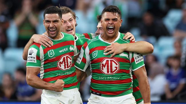 Shane Richardson says suggestions of a power struggle involving Cody Walker and Latrell Mitchell is “rubbish”. Picture: Cameron Spencer/Getty Images.