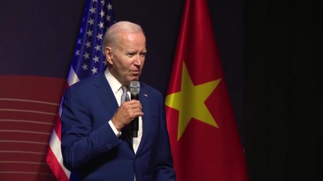 Biden says China's Xi 'has his hands full'