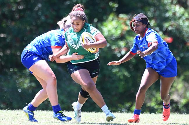 Fiji rugby 7's in Brisbane. Saturday October 6, 2024. Picture, John Gass