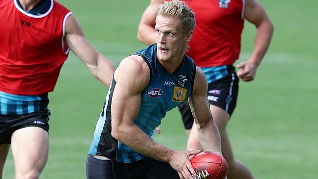 Port Adelaide’s Campbell Heath and Brent Renouf undergo knee surgery ...