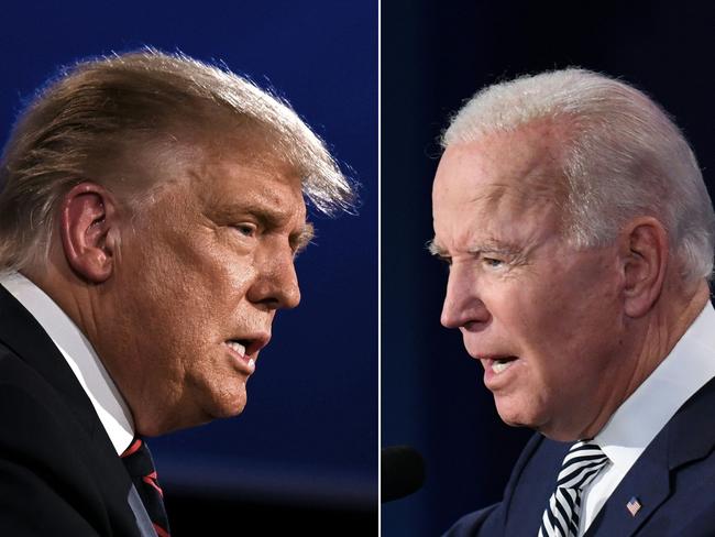 Both Donald Trump and Joe Biden are well into their 70s. Picture: AFP