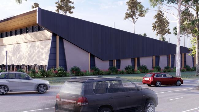 An artist’s impression of the new PCYC building at Slacks Creek.