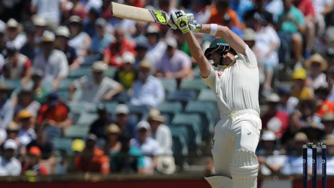 Steve Smith unleashes on Day 3 of the third Ashes Test.