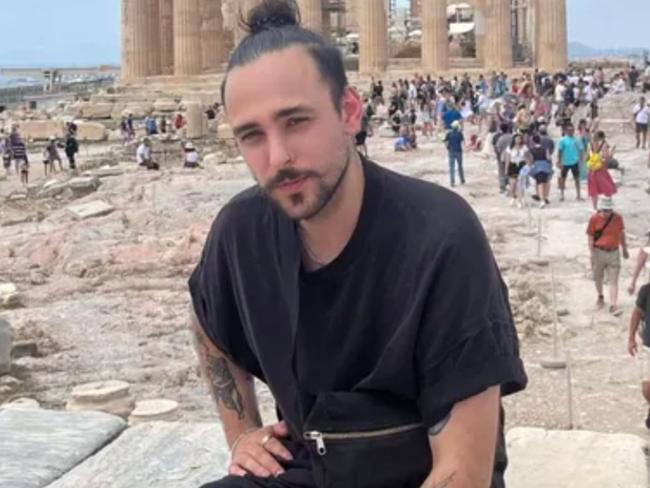 Jacob Konaraki was holidaying in Greece after a uni trip when the tragic accident occurred. Picture: GoFundMe