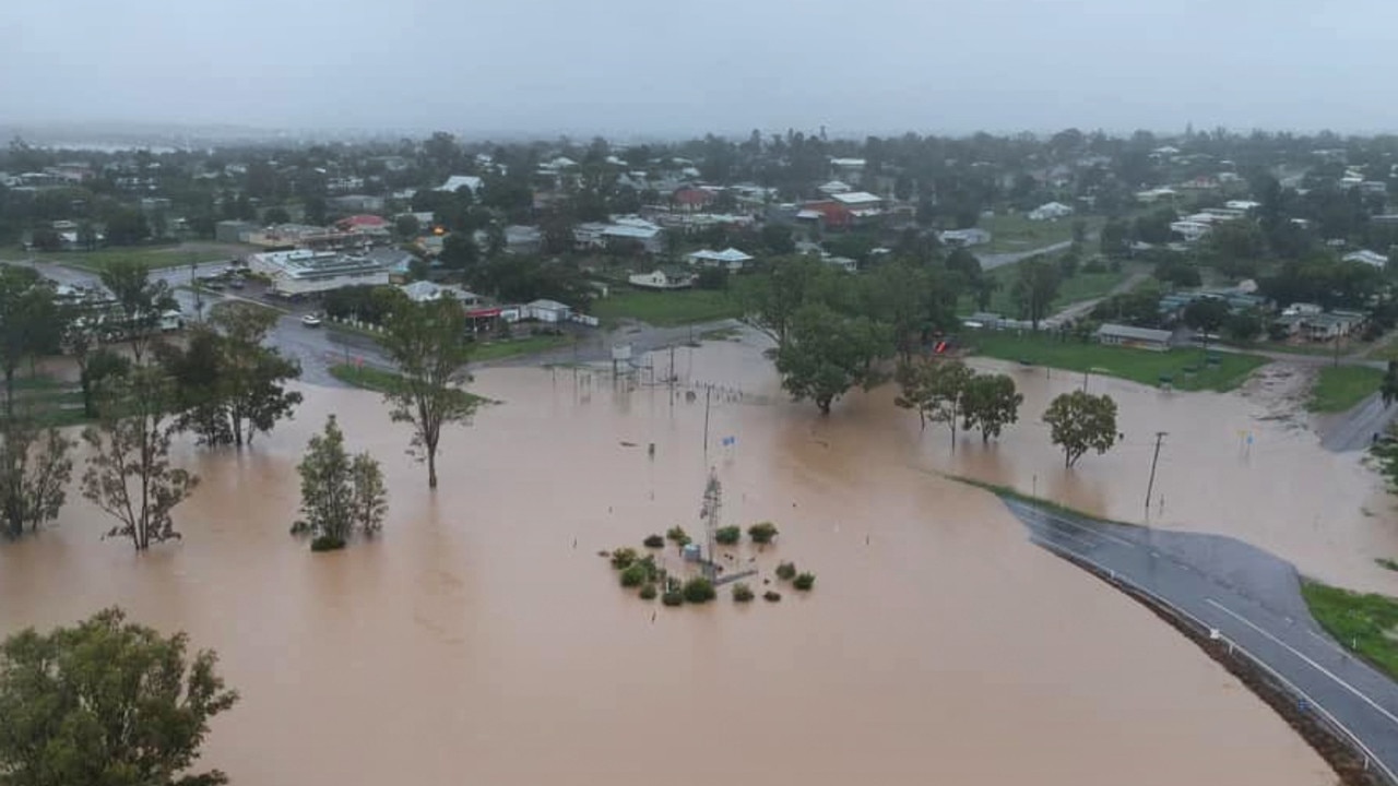 Record rainfall has been recorded in Taroom and across large parts of Queensland.