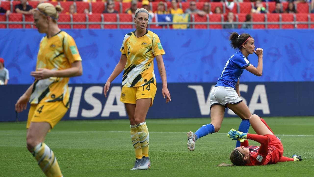 The Matildas have plenty to work on. (Photo by Tullio M. Puglia/Getty Images)