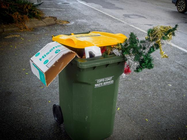 General rubbish collection services have reduced across some councils to each fortnight instead of weekly.