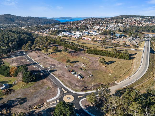 An aerial view of the Springfarm Estate area. Picture: SUPPLIED