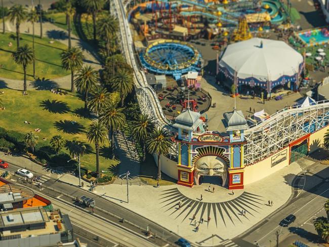 Lunar Park in St Kilda. Picture: Ben Thomas/City Shrinker