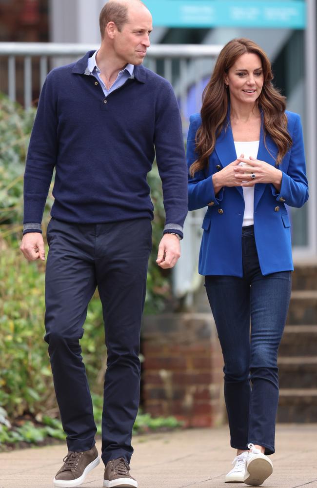 Prince William and Princess Catherine will address her recovery “organically” during a public engagement, a royal expert says. Picture: Chris Jackson/Getty Images