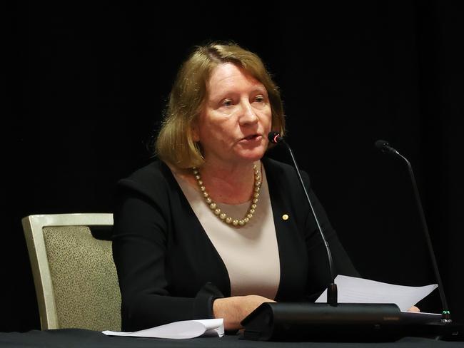 Ms Catherine Holmes AC SC Royal Commissioner, Royal Commission into the Robodebt Scheme, Brisbane. Picture: Liam Kidston