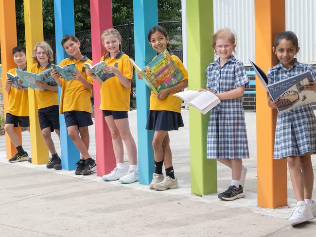 Strathmore North Primary was another school that performed above students of a similar background across all domains in Year 3. Picture: Tony Gough