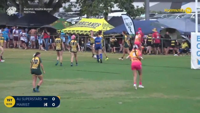 Replay: AU Superstars v Marist Rise (U16 Girls) - Pacific Youth Rugby Festival Day 1