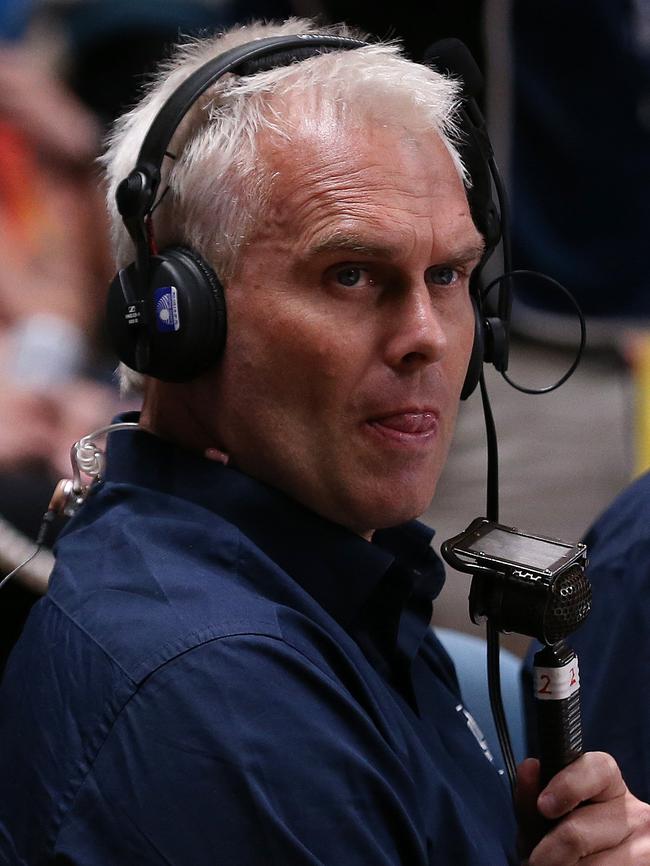 Heal now covers the NBL as a commentator. Picture: Dylan Coker