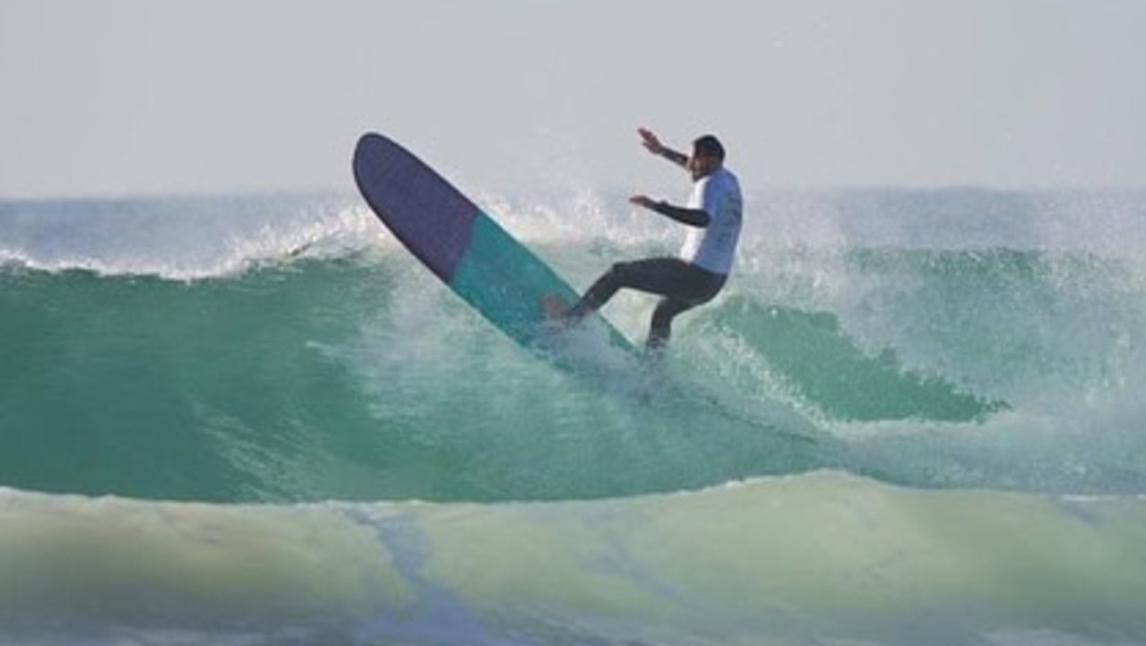 Josh Constable at the 2021 Winter Longboard Classic. Picture: Surfpix.au