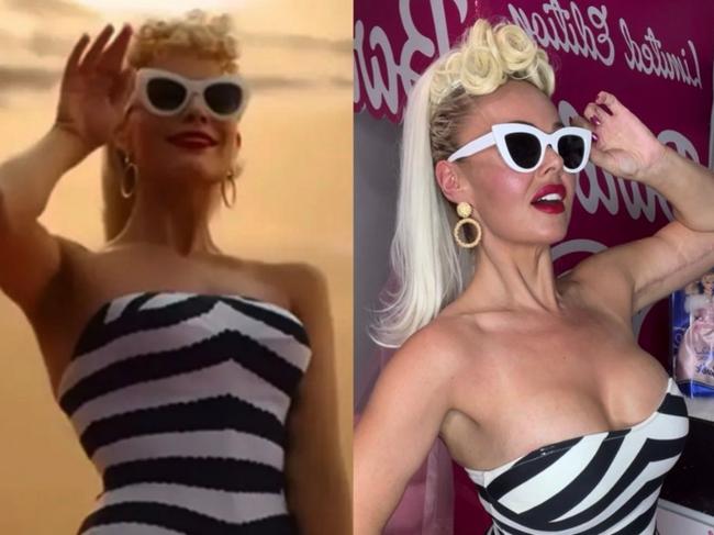 The stunning social media star has been mistaken for Margot Robbie. Picture: Instagram