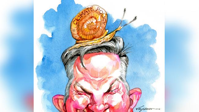 Climate Change Minister Chris Bowen. Illustration: Sturt Krygsman