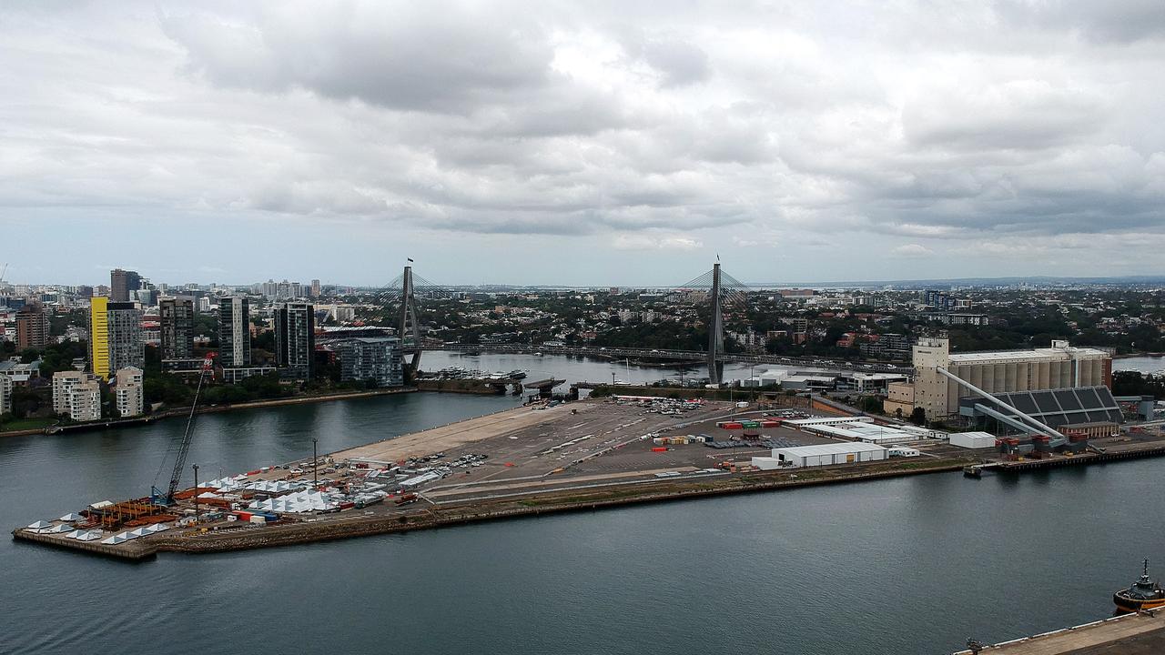 Experts say the demolition of Glebe Island port for housing would create chaos for maritime entertainment. Picture: Tim Hunter