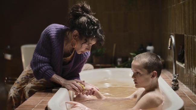 Sally Hawkins and Jonah Wren Phillips. Picture: A24