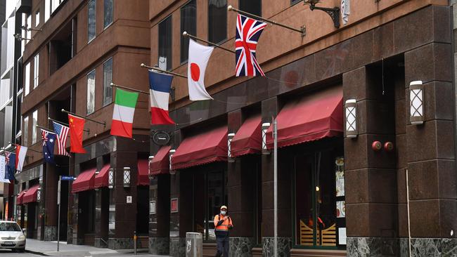 Victorian taxpayers are footing the multimillion-dollar bill for hundreds of empty hotel rooms under the state’s botched hotel quarantine scheme. Picture: AFP