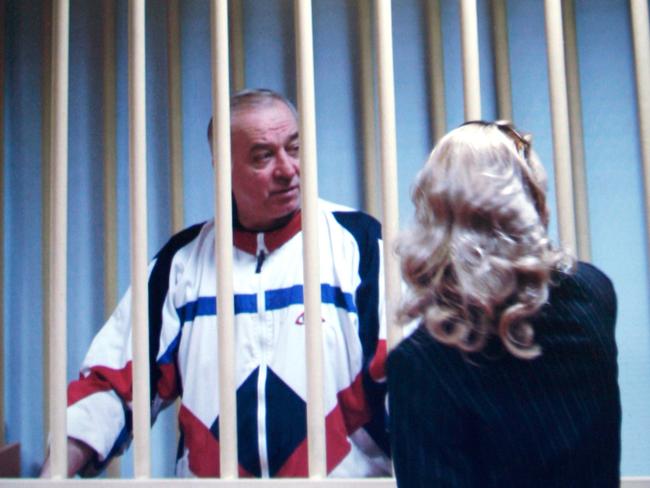 Sergei Skripal, pictured in 2006, is said to be in critical condition. Picture: AP Photo/Misha Japaridze