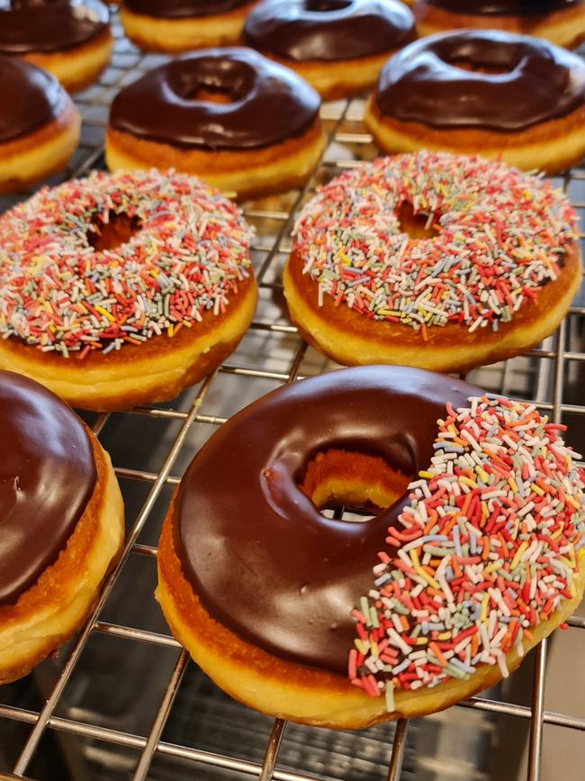 The much-loved doughnuts from Brighton Jetty Bakery. Picture: Supplied