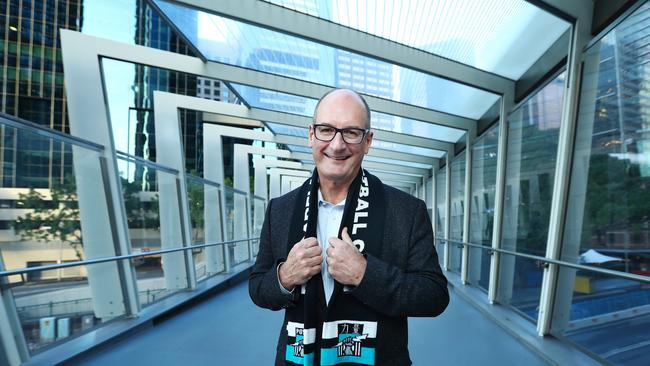 Port Adelaide chairman David Koch. Picture: Hollie Adams/The Australian