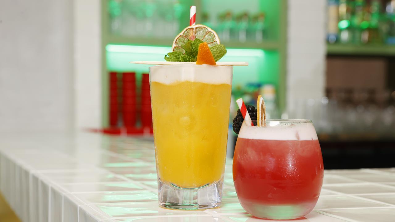 Cocktails have become a must on restaurant menus in Queensland, like at new Mexican eatery Cartel del Taco at Hawthorne. Picture: Lachie Millard