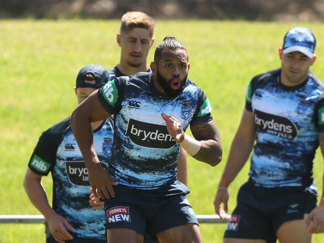 Josh Addo-Carr has ‘no issues’ with returning to the Tigers. Picture: Brett Costello