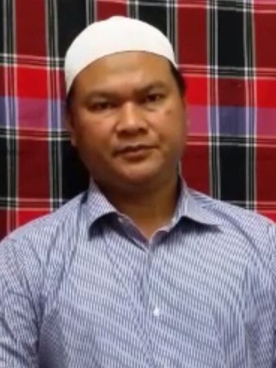 Sirul Azhar Umar while in detention in Australia.