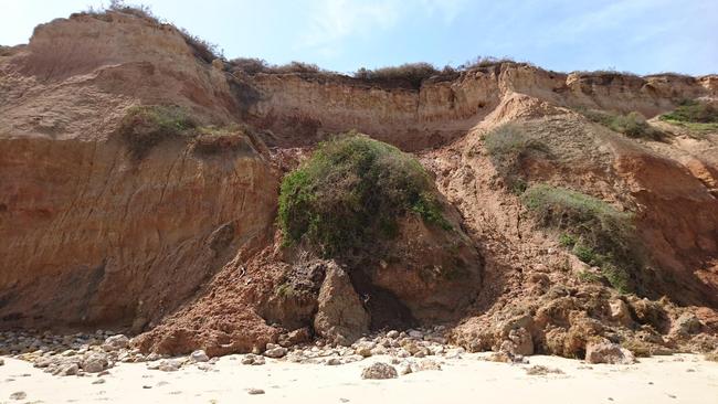 People have been warned to stay off the dunes and cliffs. Picture: Supplied