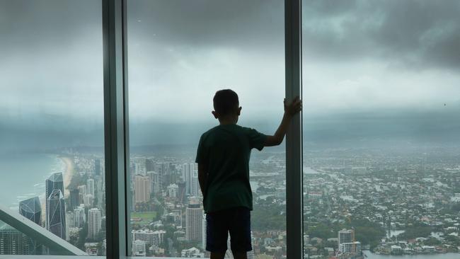 A full strength cyclone would have devastating impacts for the Gold Coast, experns warn. Picture: Glenn Hampson