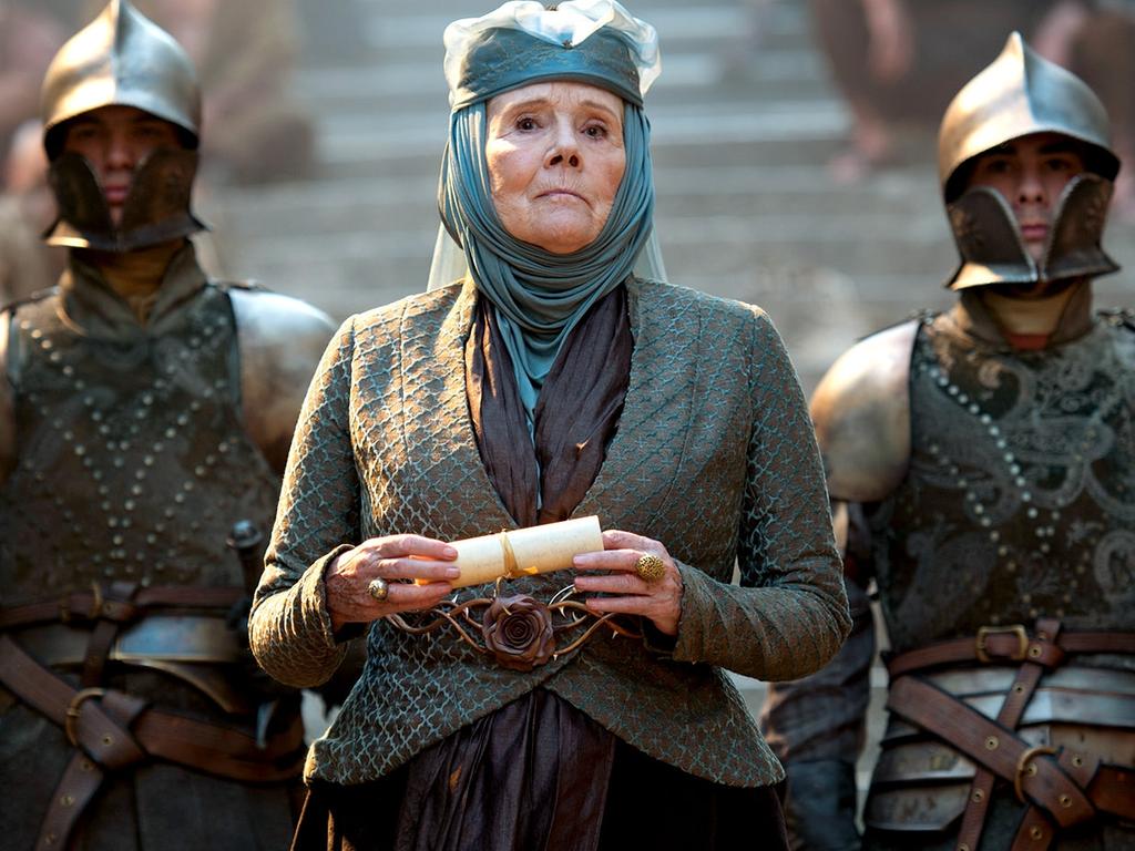 Game of Thrones character Lady Olenna Tyrell.