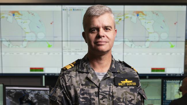 Operation Sovereign Borders commander Brett Sonter. Picture: NCA NewsWire / Martin Ollman