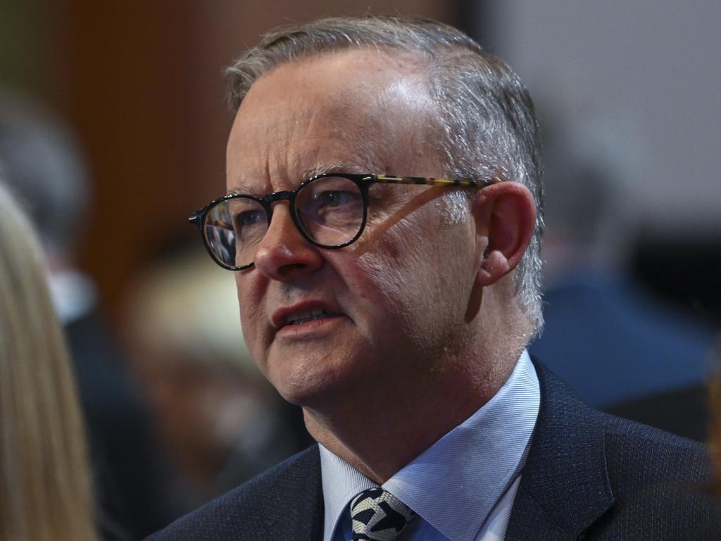 Prime Minister Anthony Albanese at the Jobs Summit. Picture: Getty