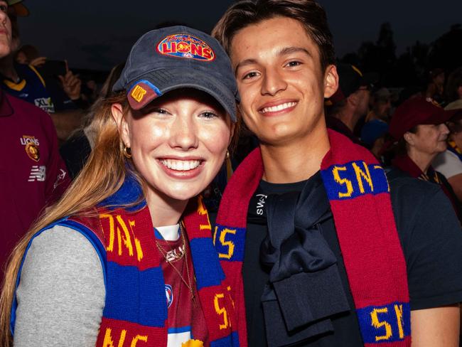 Socials at the Lions home ground Springfield Brisbane 29.9.24 - Photo Gracie Kessels