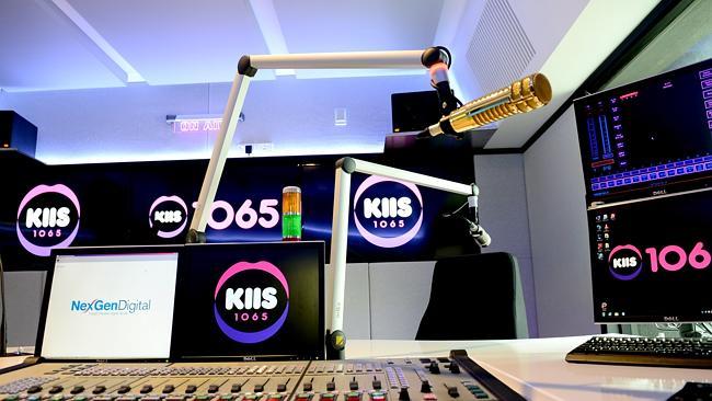 Inside the new studio's at KIIS 1065 FM radio Station at North Ryde where Kyle and jackie will soon start.