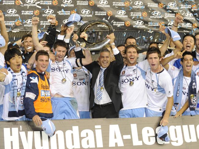 The second of Sydney FC’s two titles can via a shootout win over Victory in 2010.
