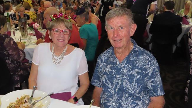 Ann and Graham Wright at the Hervey Bay RSL Melbourne Cup luncheon.