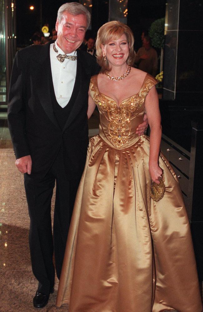  The couple at the Logie Awards in 1997. 