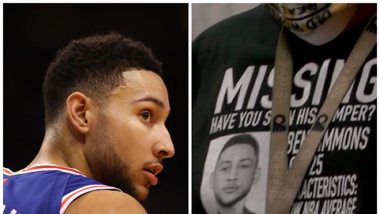 Ben Simmons was trolled by the fans.