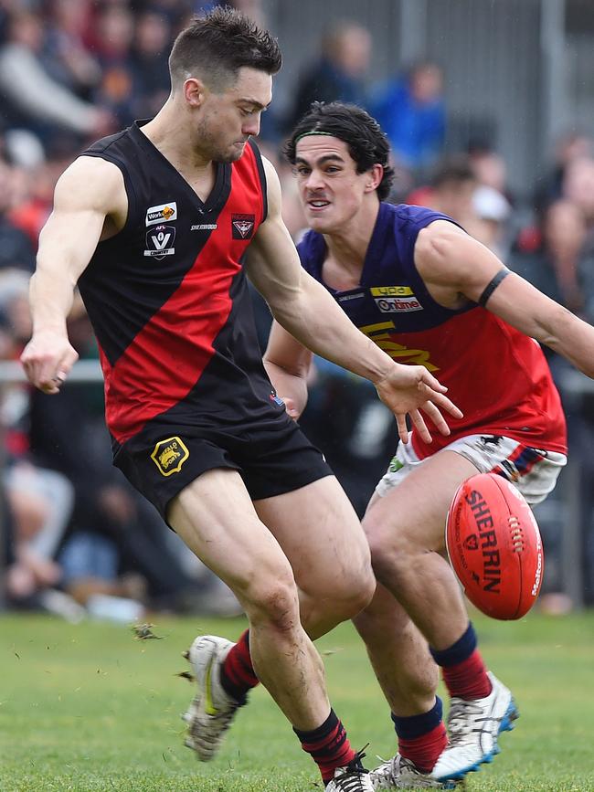 Riddell charged through 2018 before its season ended with a grand final defeat. Picture: Josie Hayden