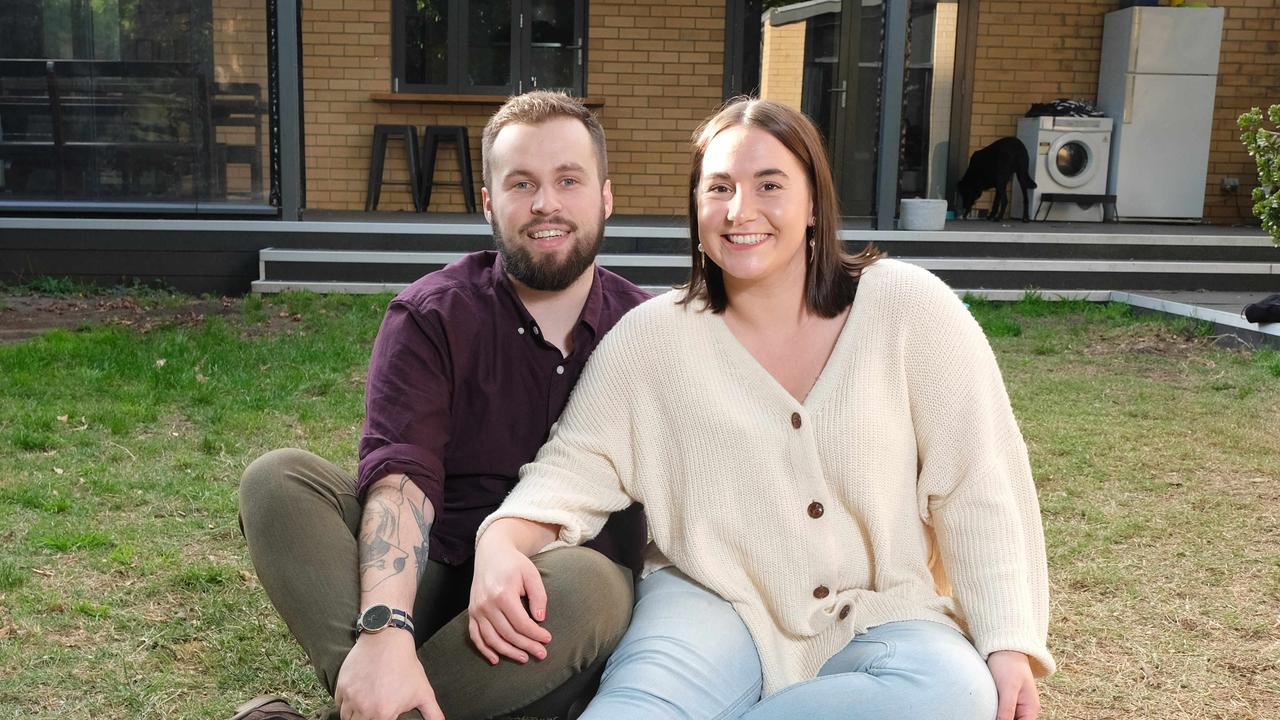 Lara couple James and Jessica Elliott have recently moved to Lara from Gippsland. Picture: Mark Wilson