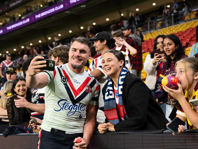 Angus Crichton has been in great form for the Roosters. Picture: NRL Imagery