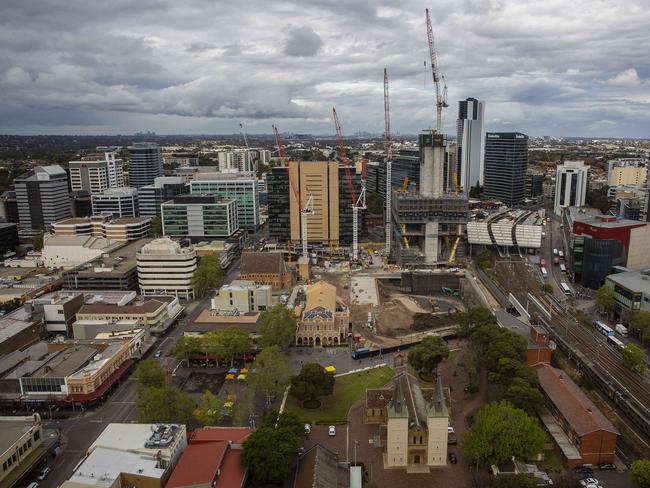 The sky’s the limit for Parramatta, says Rik Hart. Picture: Justin Sanson